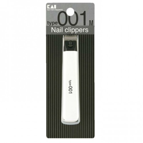 KAI 贝印 防飞溅不锈钢指甲剪 